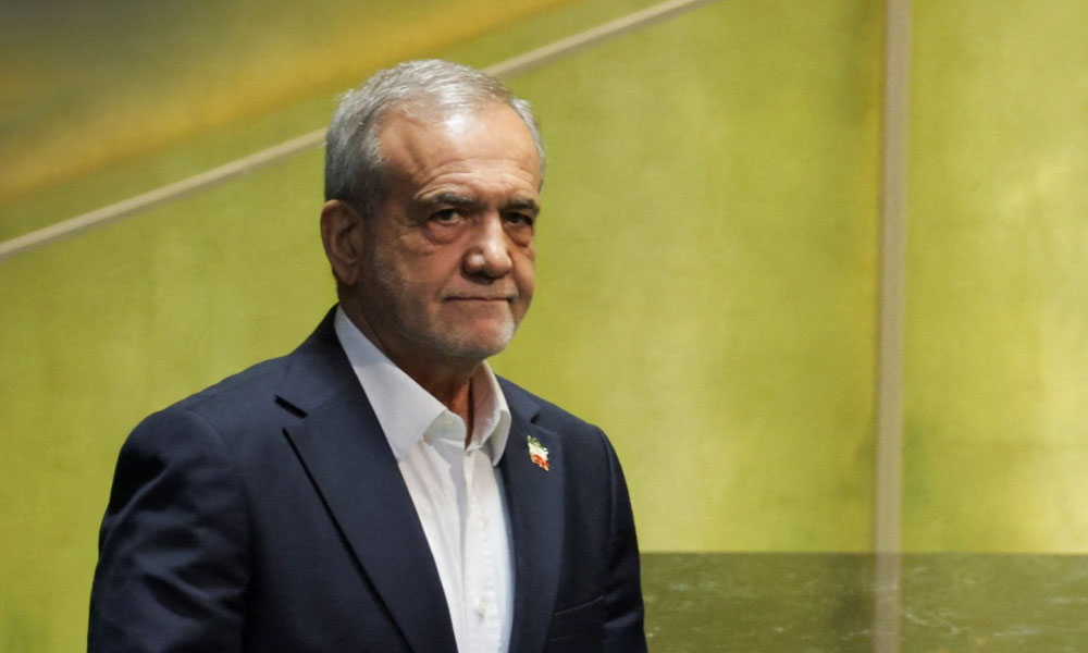 بزشكيان: الحرب “ليست في صالح إيران أو الولايات المتحدة أو المنطقة”