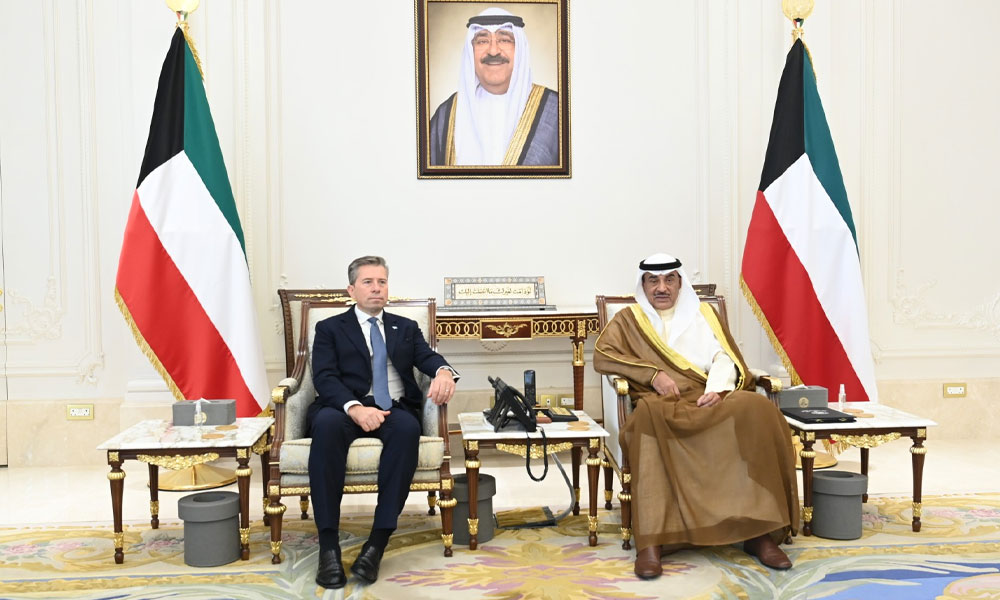 سمو ولي العهد يستقبل وكيل الأمين العام للأمم المتحدة للشؤون الإنسانية ومنسق الإغاثة في حالات الطوارئ