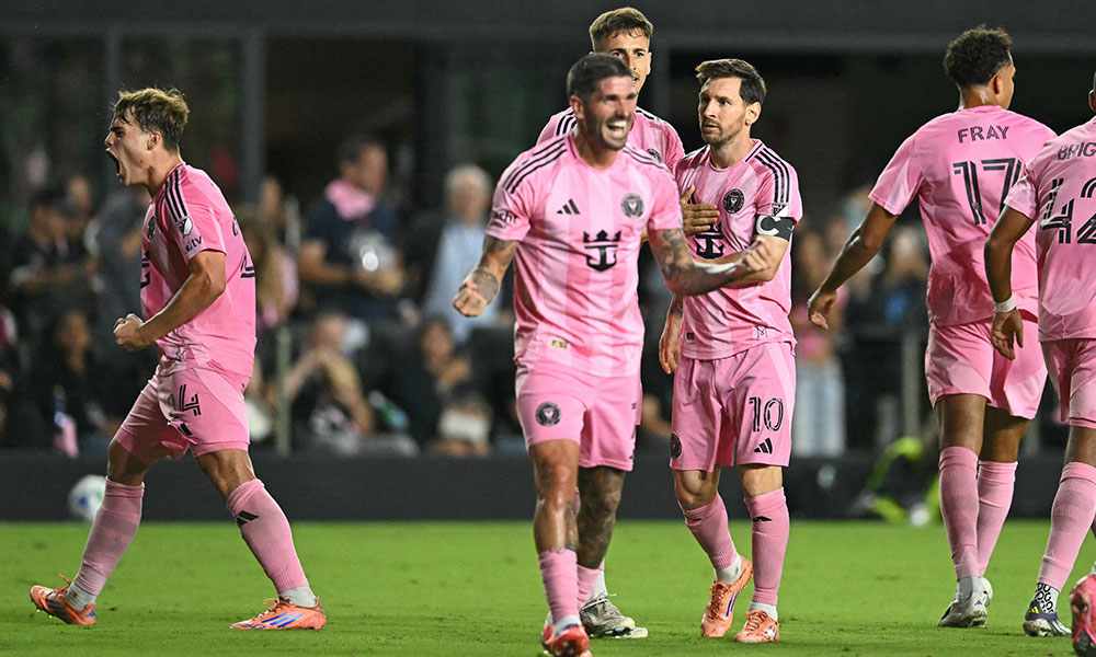 ميسي وإنتر ميامي إلى أول نهائي في الدوري الأميركي