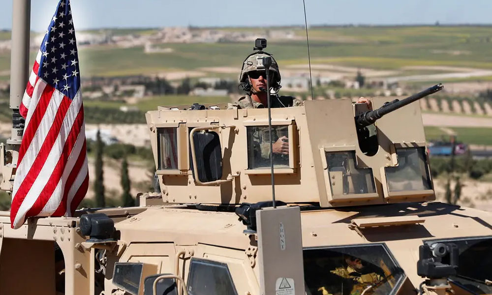 إصابة جنود أميركيين وسوريين في هجوم استهدف وفدا عسكريا قرب تدمر
