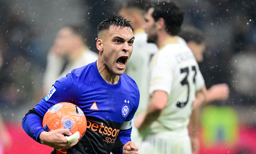 الدوري الإيطالي: إنتر يردّ على هدفي بيزا بسداسية ويبتعد في الصدارة بفارق 6 نقاط موقتا