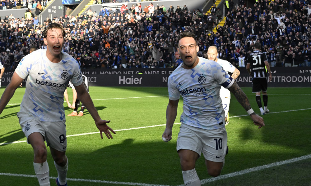 الدوري الإيطالي: مارتينيس يهدي إنتر الفوز والابتعاد ست نقاط موقتا في الصدارة