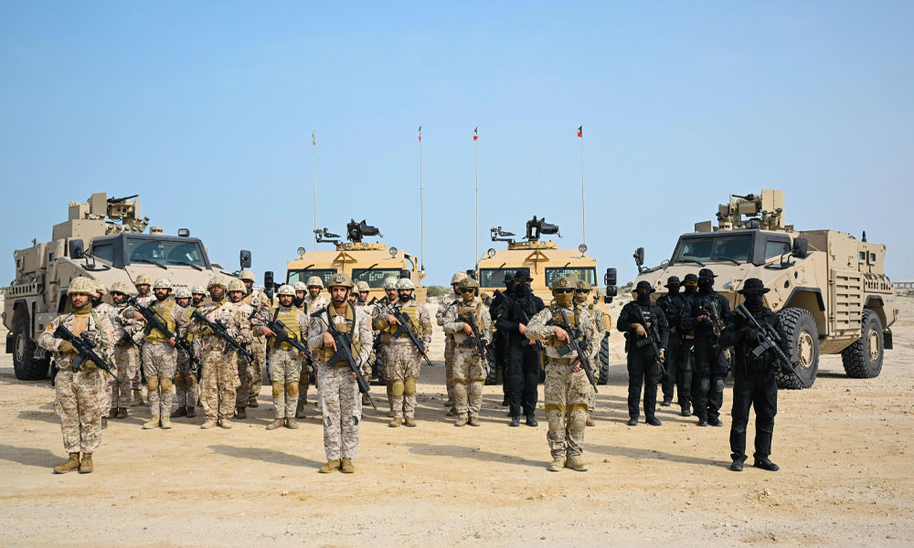 القوة البحرية نفذت تمرين “سلام الخليج 1” بالتعاون مع القوة البحرية الملكية السعودية