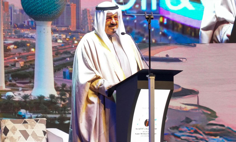 سمو رئيس مجلس الوزراء يرعى ويحضر حفل افتتاح معرض ومؤتمر الكويت للنفط والغاز