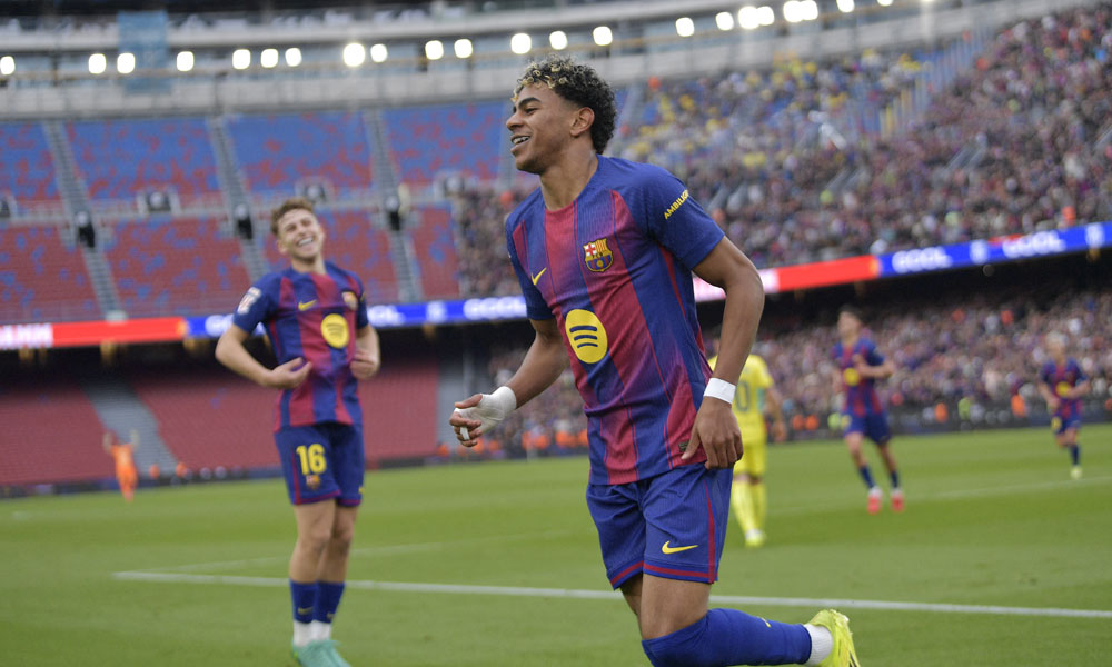 الدوري الإسباني: جمال يقود برشلونة إلى تخطي فياريال وتعزيز الصدارة