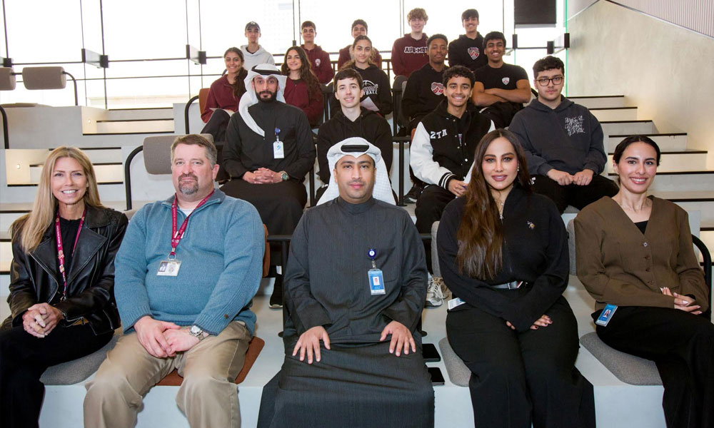 بنك برقان ينظّم ورشة عمل وجولة في فرعه الرئيسي لطلبة المدرسة المتحدة الأمريكية حول الثقافة المصرفية ضمن حملة “لنكن على دراية”