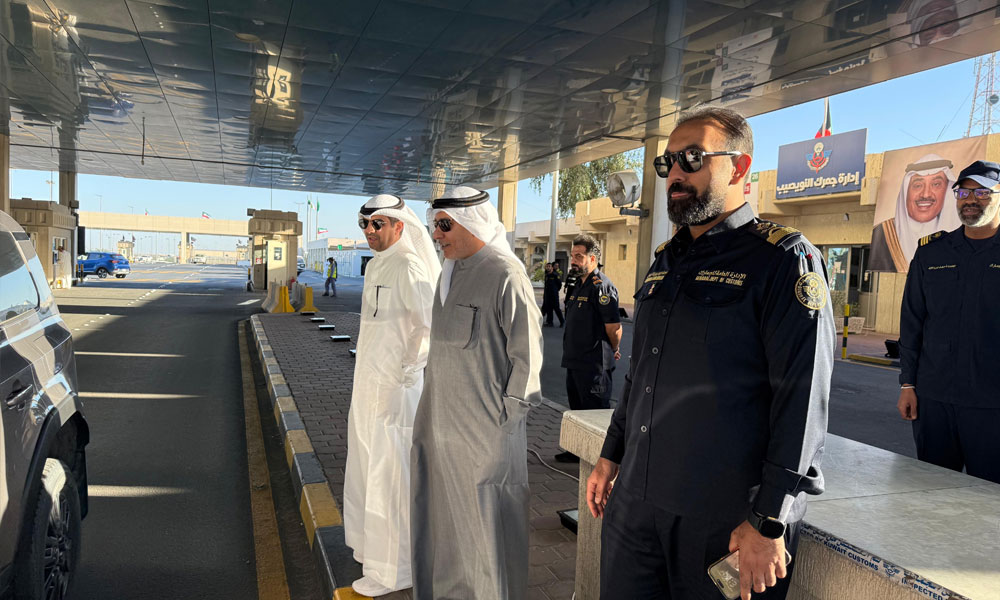 رئيس “الجمارك” يتفقد منفذ النويصيب خلال فترة الأعياد الوطنية