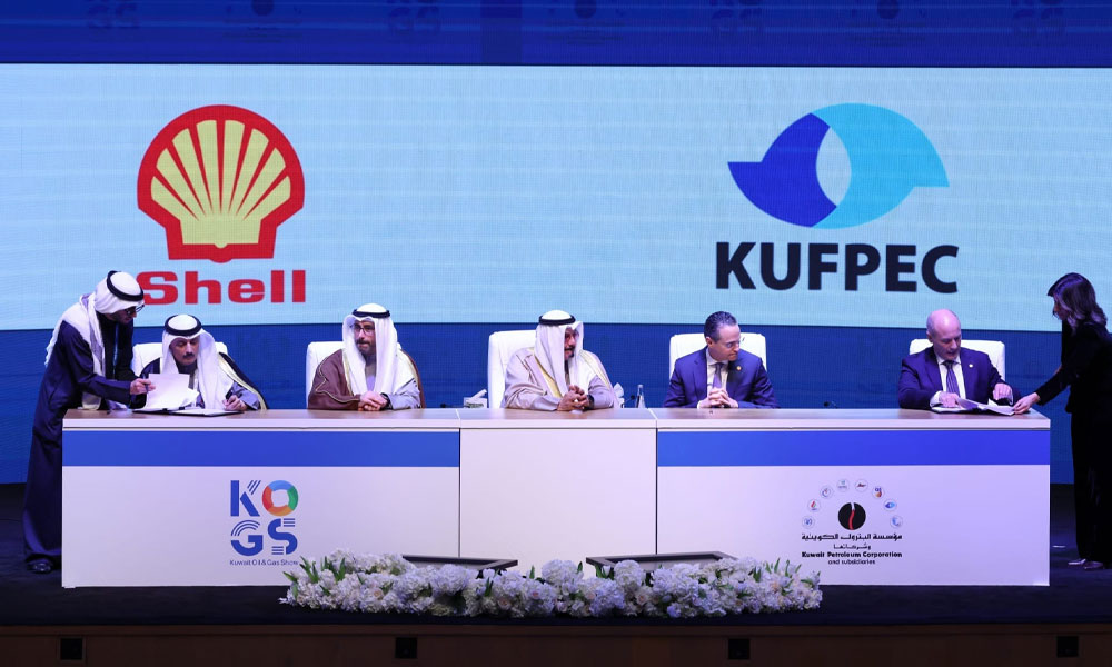 “كوفبك” الكويتية توقع اتفاقية إطارية للتعاون مع شركة “شل”