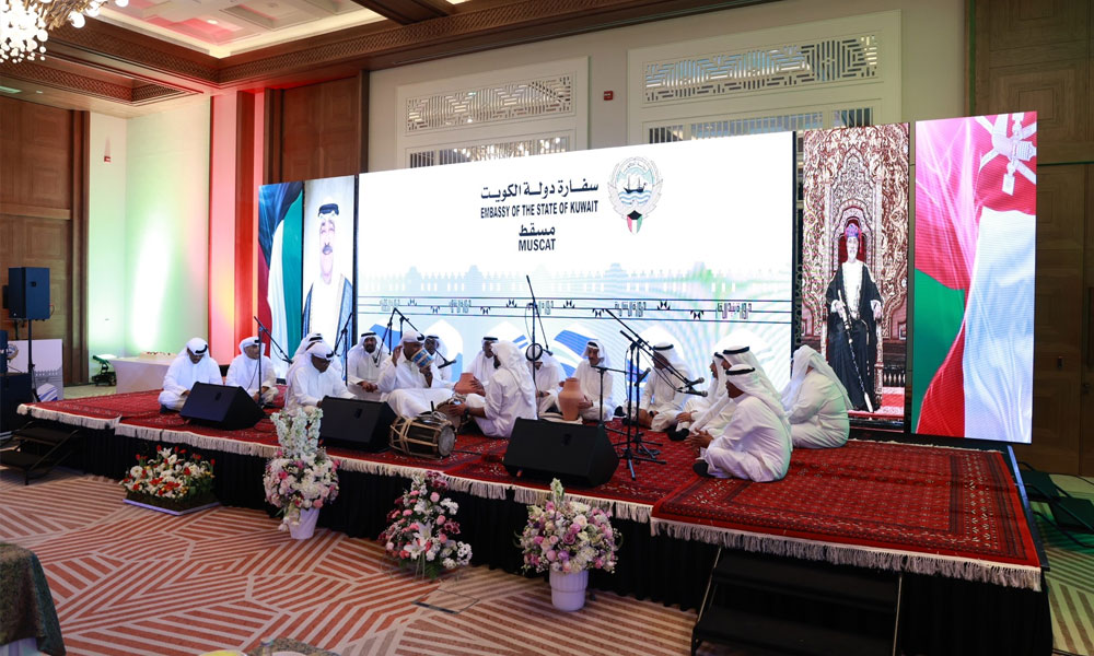 سفارة دولة الكويت لدى سلطنة عمان تحتفل بالعيد الوطني الـ65 وذكرى يوم التحرير الـ35