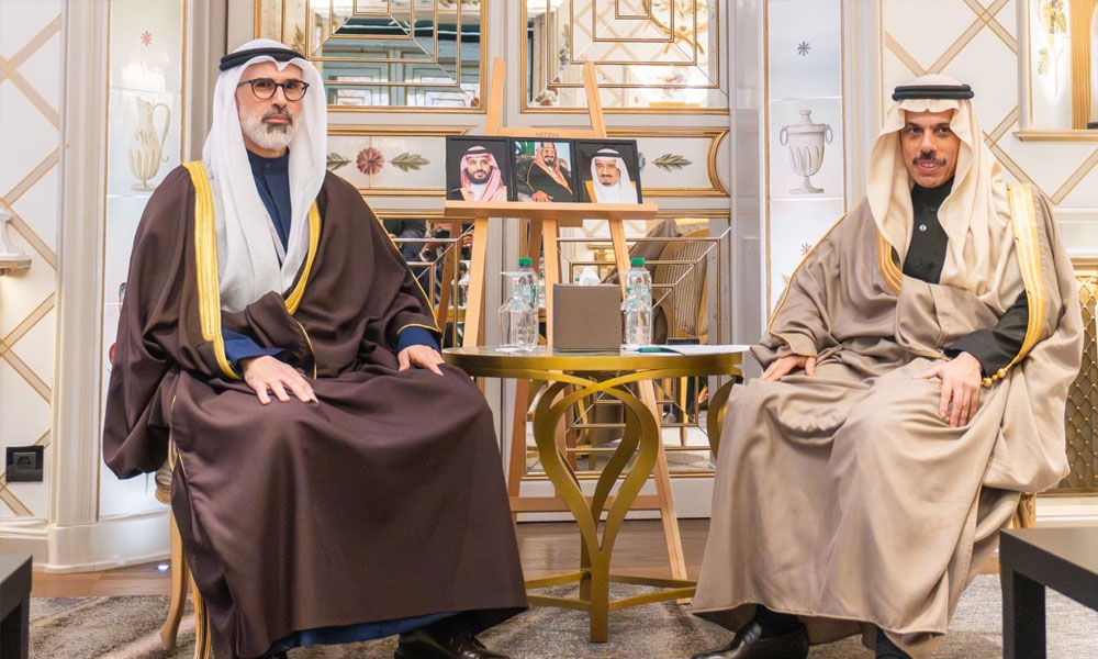 وزير الخارجية الكويتي يلتقي نظيره السعودي على هامش أعمال مؤتمر ميونخ للأمن في دورته الـ62