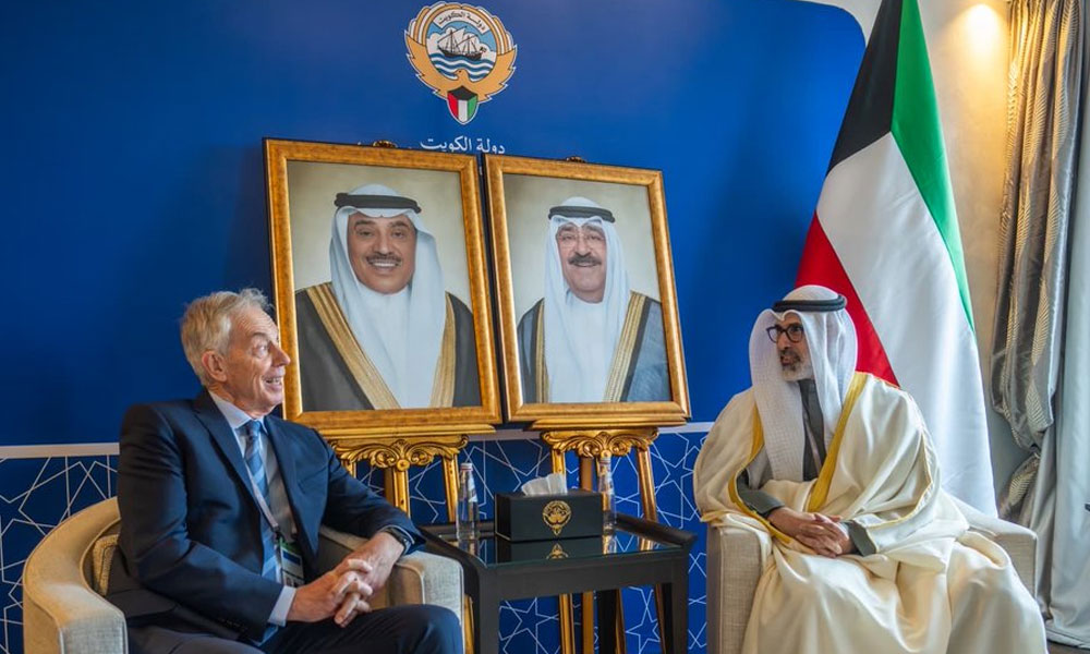وزير الخارجية الكويتي يلتقي رئيس وزراء المملكة المتحدة الأسبق على هامش أعمال مؤتمر ميونخ للأمن الـ62