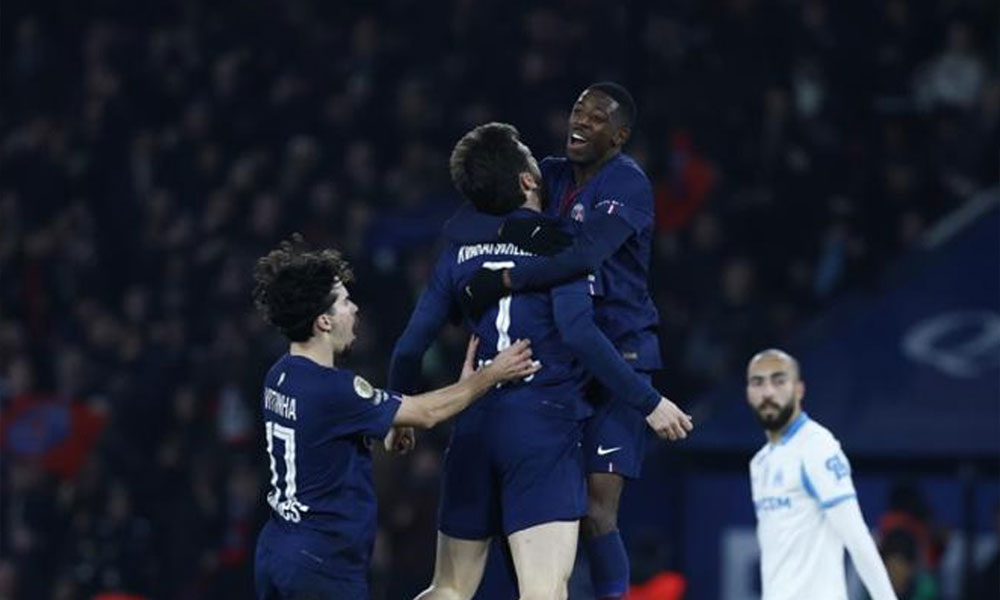 الدوري الفرنسي: سان جرمان يثأر من مرسيليا بإكرام وفادته بخماسية نظيفة في الكلاسيكو ويستعيد الصدارة