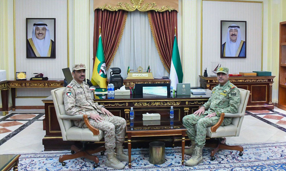 رئيس الأركان العامة ووكيل الحرس الوطني: جاهزون للتعامل مع مختلف الأحداث