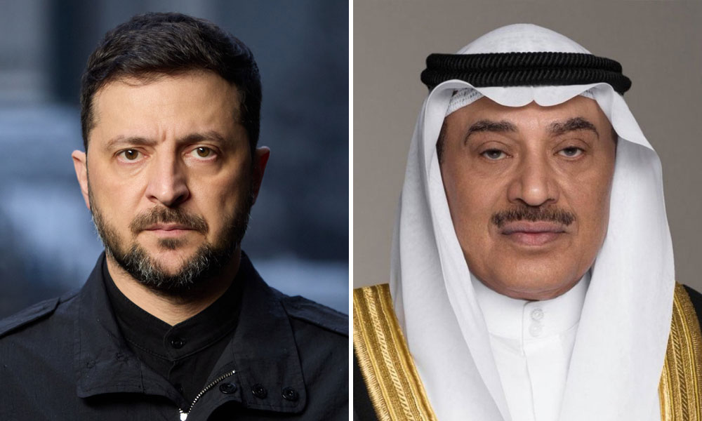 سمو ولي العهد يتلقى اتصالا هاتفيا من رئيس أوكرانيا