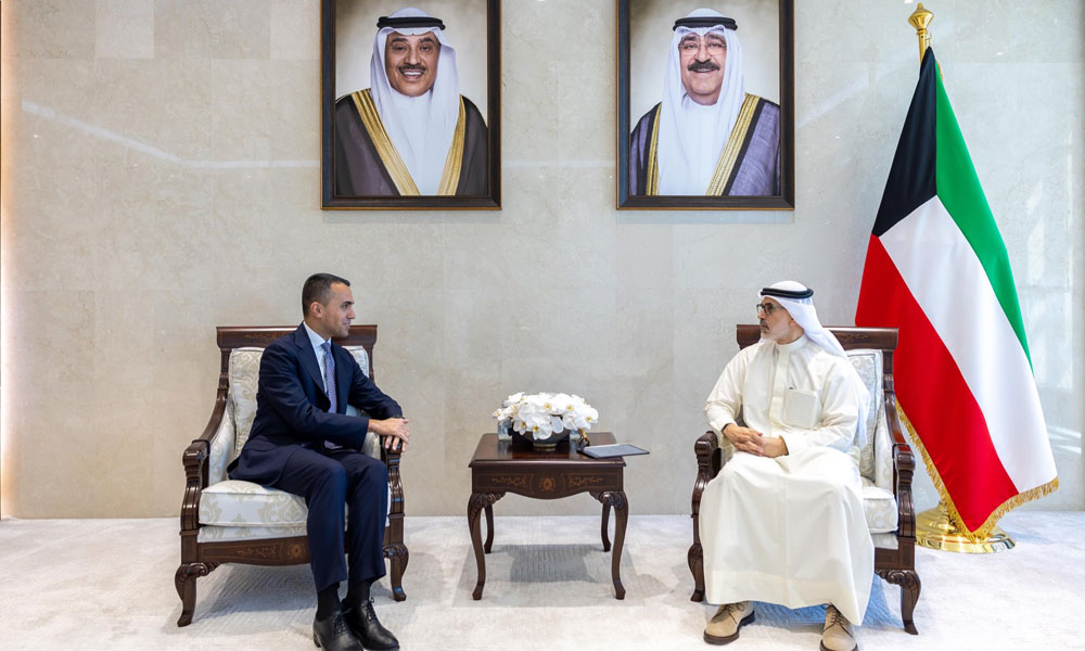 وزير الخارجية يبحث مع المبعوث الخاص للاتحاد الأوروبي لمنطقة الخليج آخر التطورات في المنطقة