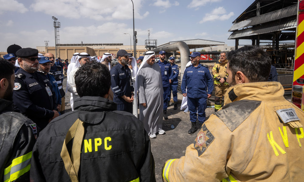 سمو رئيس مجلس الوزراء يقوم بزيارة تفقدية إلى مطار الكويت الدولي