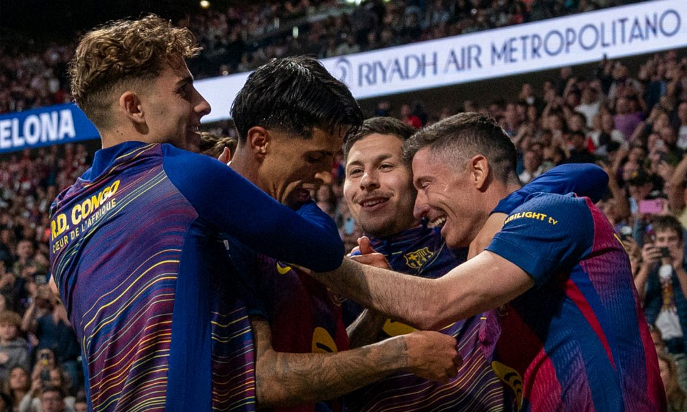 الدوري الإسباني: برشلونة يحسم “بروفة” دوري الابطال بمواجهة اتلتيكو ويبتعد 7 نقاط عن ريال