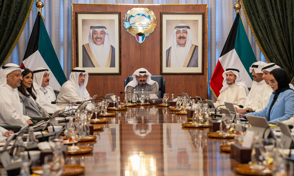 مجلس الوزراء الكويتي يعقد اجتماعا