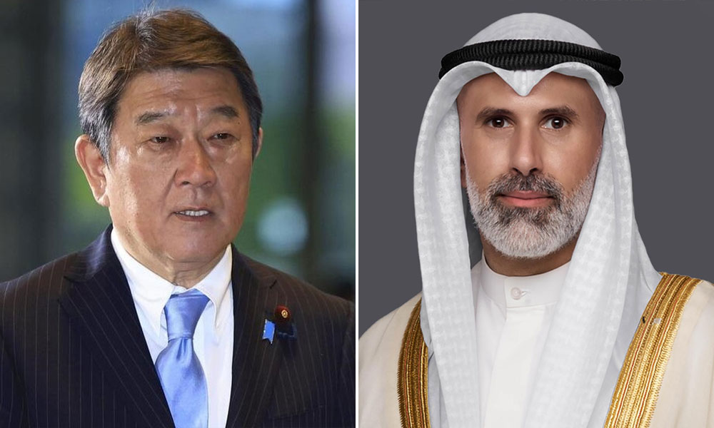 وزير الخارجية يبحث هاتفيا مع نظيره الياباني آخر التطورات والتصعيد العسكري في المنطقة