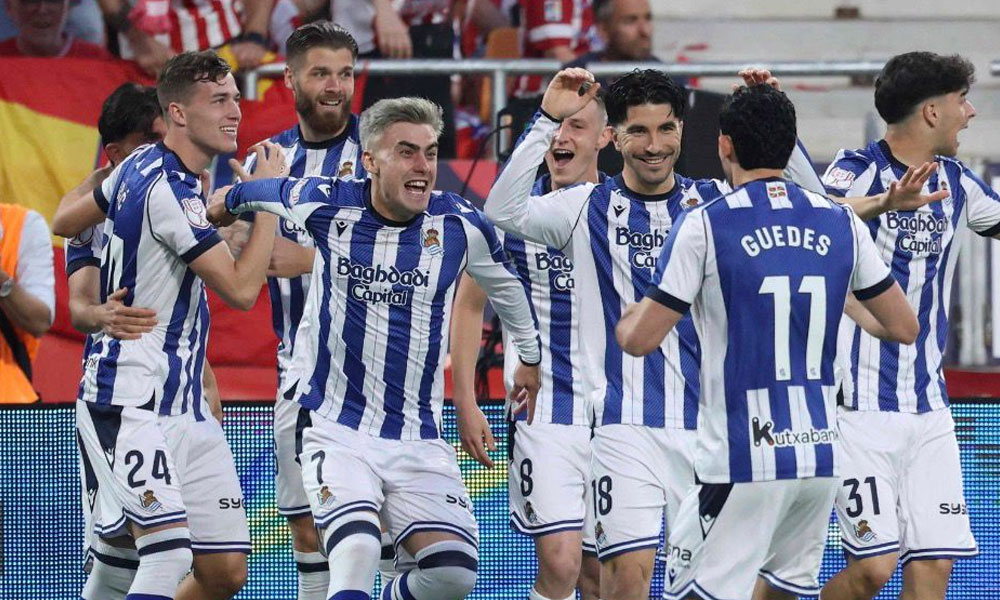 كأس ملك إسبانيا: ريال سوسيداد يتوّج باللقب الرابع في تاريخه بفوزه على أتلتيكو مدريد بركلات الترجيح
