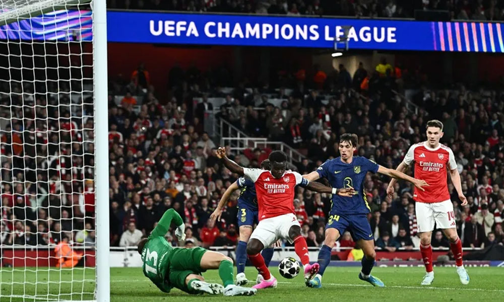 دوري أبطال أوروبا: أرسنال يقصي أتلتيكو ويبلغ النهائي الثاني في تاريخه