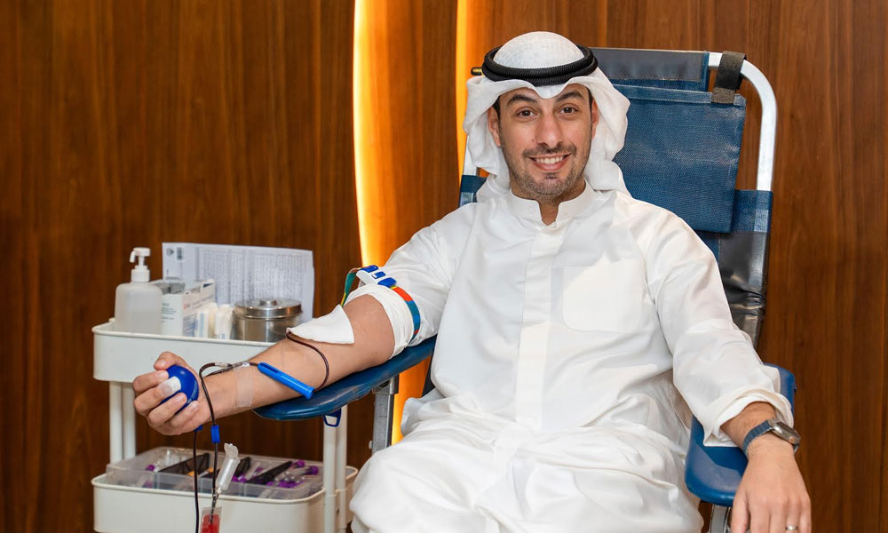 "البورصة" و"المقاصة" تطلقان حملتهما السنوية للتبرع بالدم بعنوان "استثمر في الحياة.. تبرع بالدم". مبادرة إنسانية بالتعاون مع بنك الدم المركزي لتعزيز التضامن المجتمعي وجهوزية المنظومة الصحية في ظل التحديات الإقليمية الراهنة 