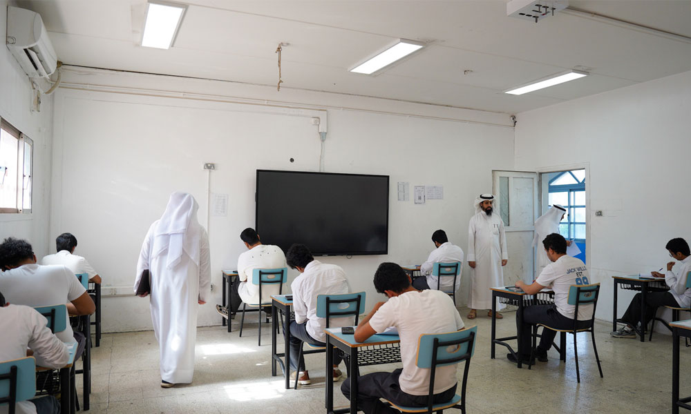 طلبة الصف الـ12 ينهون اختبارات الفصل الدراسي الثاني للعام الدراسي 2025-2026