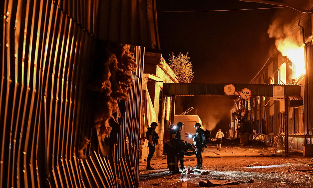 روسيا: 8 قتلى في غارة أوكرانية على مدينة زابوريجيا