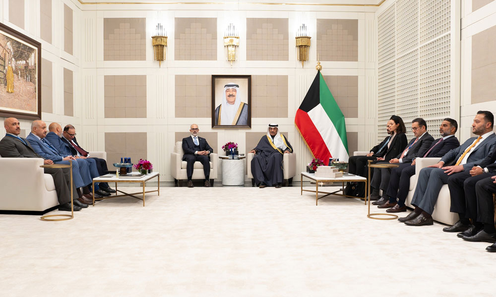ممثل سمو أمير البلاد سمو ولي العهد يلتقي رؤساء المكاتب الفنية وأعضاء وفد دولة الكويت الدائم لدى الأمم المتحدة