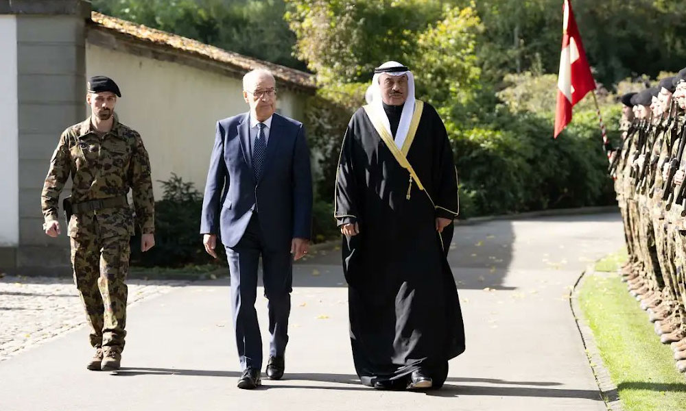 سمو ولي العهد يبعث رسالة شكر إلى رئيس الاتحاد السويسري