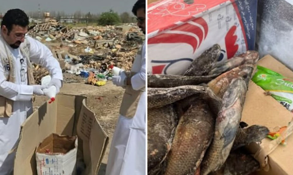 هيئة الغذاء: إتلاف أكثر من 150 كيلو غراما من المواد الغذائية خلال حملتين تفتيشيتين في الأحمدي ومبارك الكبير