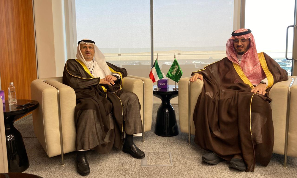 وزير الاتصالات يبحث مع نائب محافظ هيئة الاتصالات السعودي التعاون المشترك