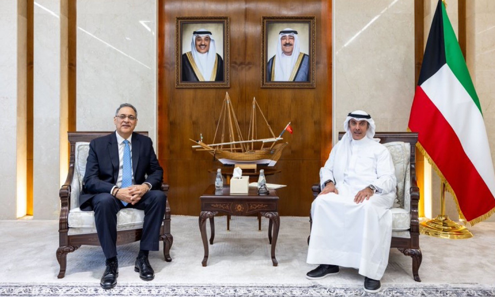 نائب وزير الخارجية يستقبل وكيل الشؤون الخارجية الهندي بمناسبة زيارته للبلاد