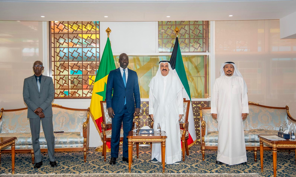 وزير المالية يبحث مع الوزير الملحق بوزير الاقتصاد والمالية السنغالي سبل التعاون التنموي والاستثماري
