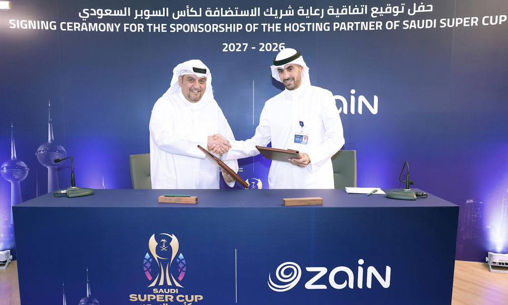 “زين” شريك الاستضافة لـ”كأس السوبر السعودي” في الكويت