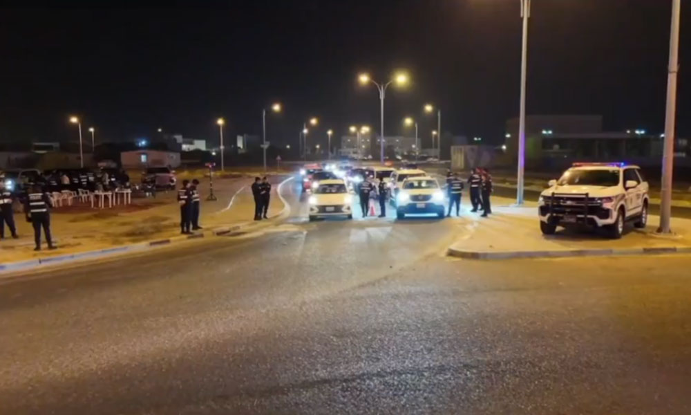 الداخلية: حملة أمنية موسعة بمدينة صباح الأحمد البحرية لتعزيز الانتشار الأمني وضبط المطلوبين والمخالفين
