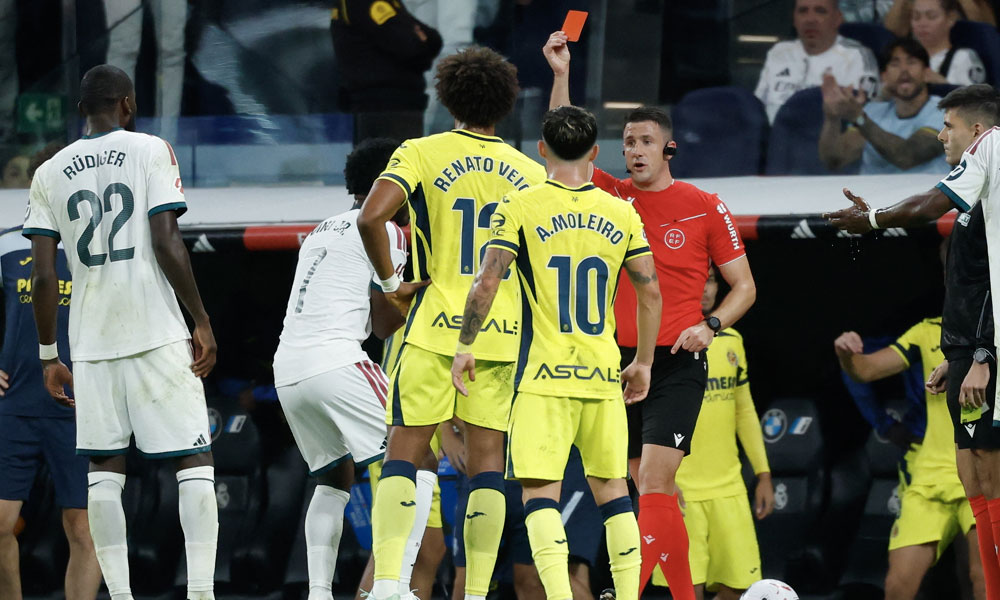 الدوري الإسباني: إيقاف فينيسيوس أربع مباريات وغيابه عن الكلاسيكو