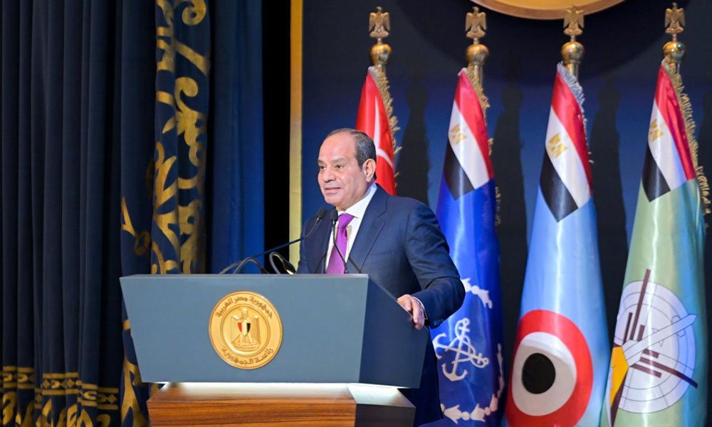 السيسي: لا مطامع أو أجندات خفية لمصر.. وأمن دول الخليج جزء من أمنها القومي